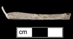 Thumbnail of paste shot of Jackfield type ceramic, when clicked on will take you to a larger view of image.
